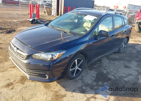 2021 Subaru Impreza Premium 5-Door from USA, damaged, VIN 4S3GTAD61M3710510